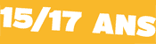 de 15 à 17 ans