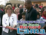 Inauguration du Stade Bernard Lama