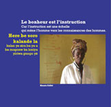 Le bonheur est l’instruction
