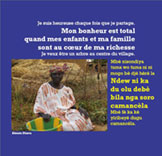 Mon bonheur est total quand mes enfants et ma famille sont au coeur de ma richesse