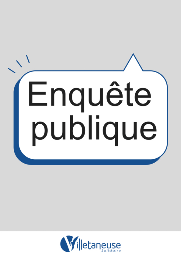 AVIS D'ENQUÊTE PUBLIQUE