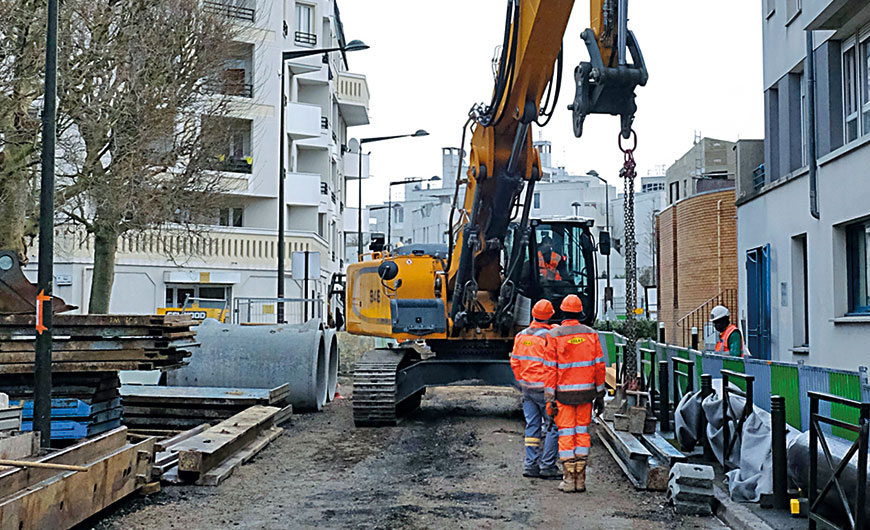 Importants travaux d&aposassainissement dans le nord de Villetaneuse