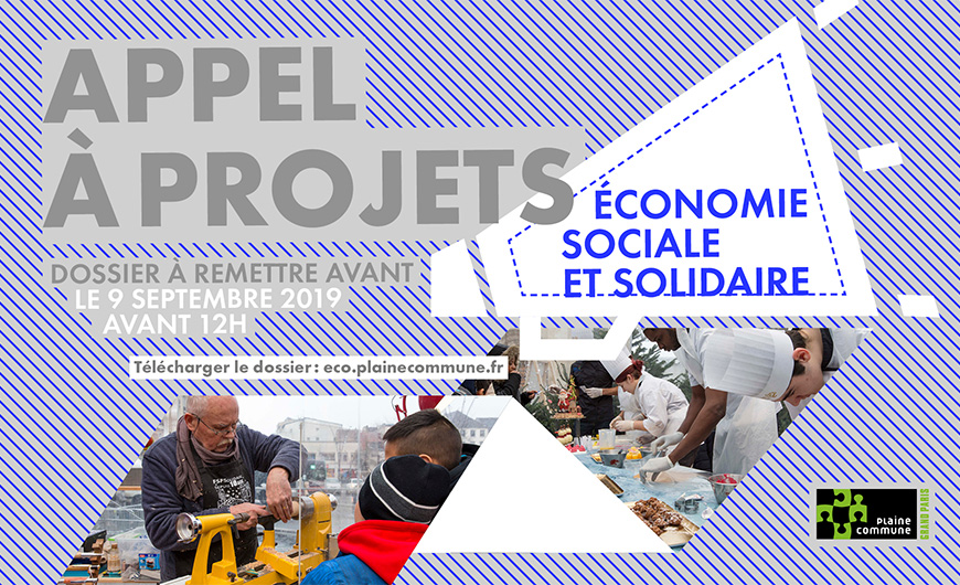 Appel à projet Economie sociale et solidaire de Plaine Commune