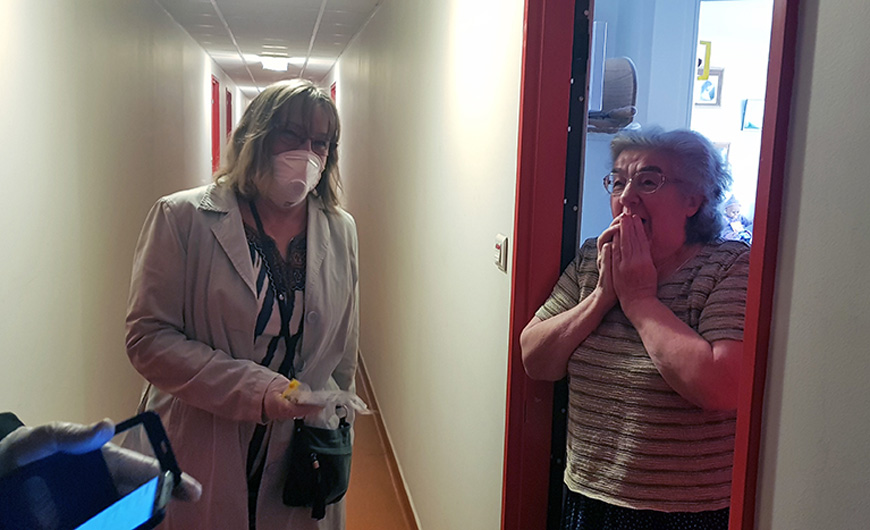 Distribution de masques