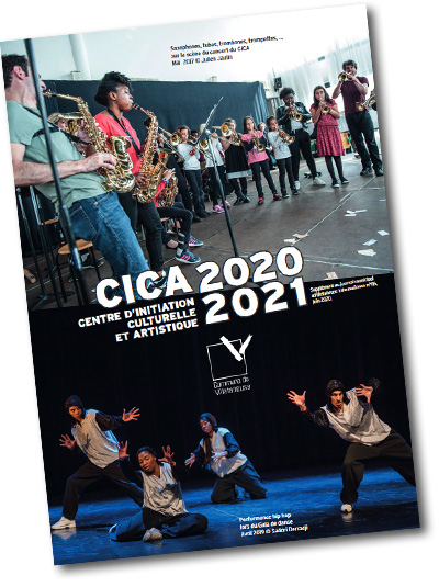Les cours et ateliers de danses, de musiques et de théâtre du CICA de 2019/2020