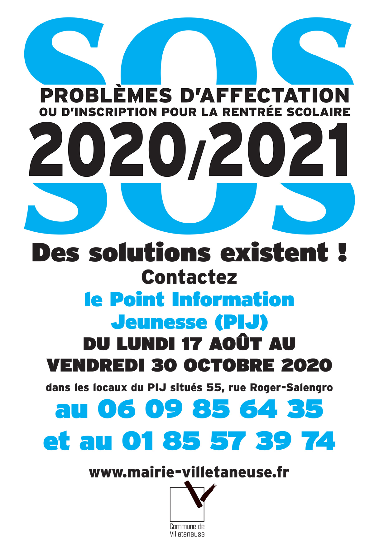 SOS rentrée