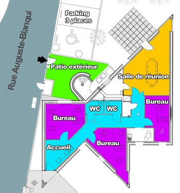 Plan des locaux. Plan des locaux.