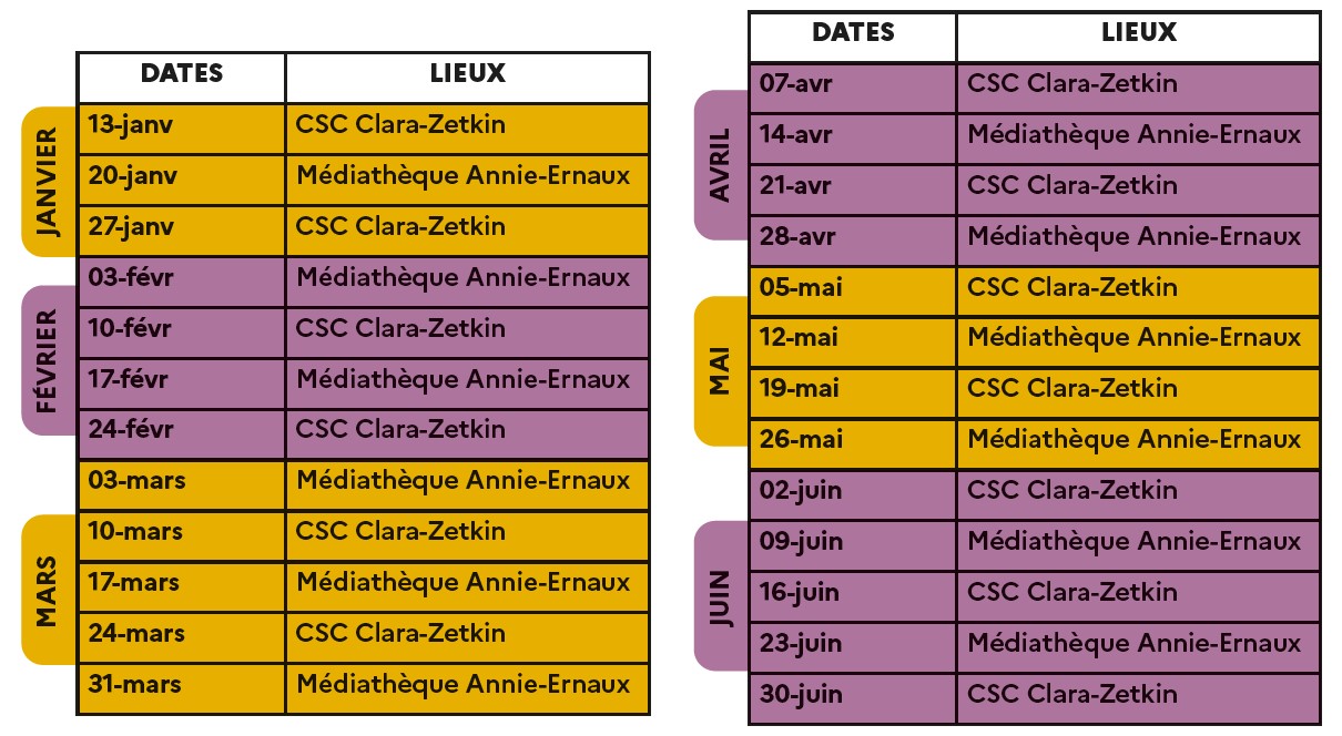 permanence_plaine_connexion_tableau_dates_lieux_janvier_juin_2023