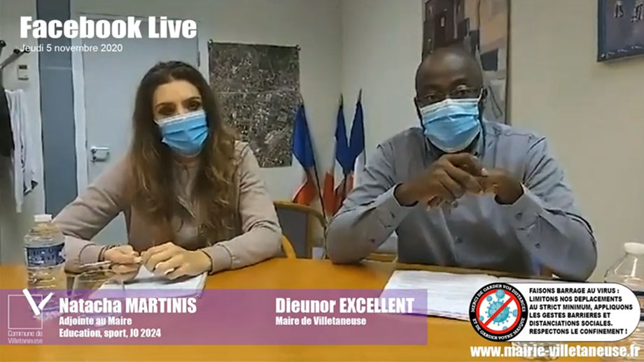 Facebook live : "On fait le point sur la crise sanitaire"