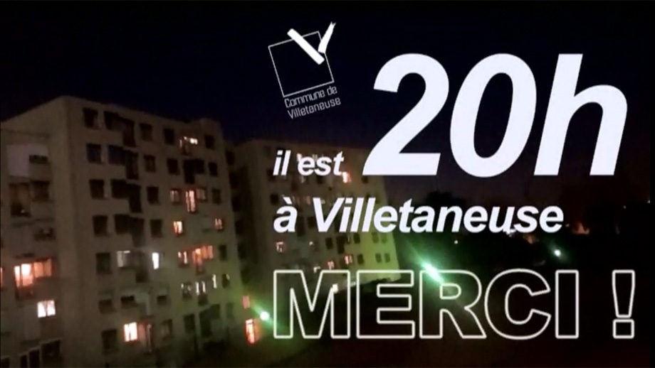 Il est 20h à Villetaneuse : MERCI !