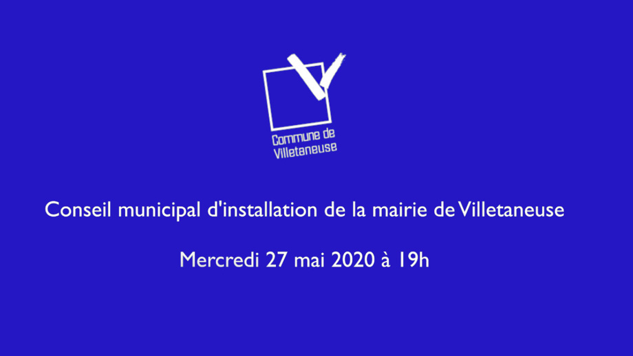 Conseil municipal d'installation