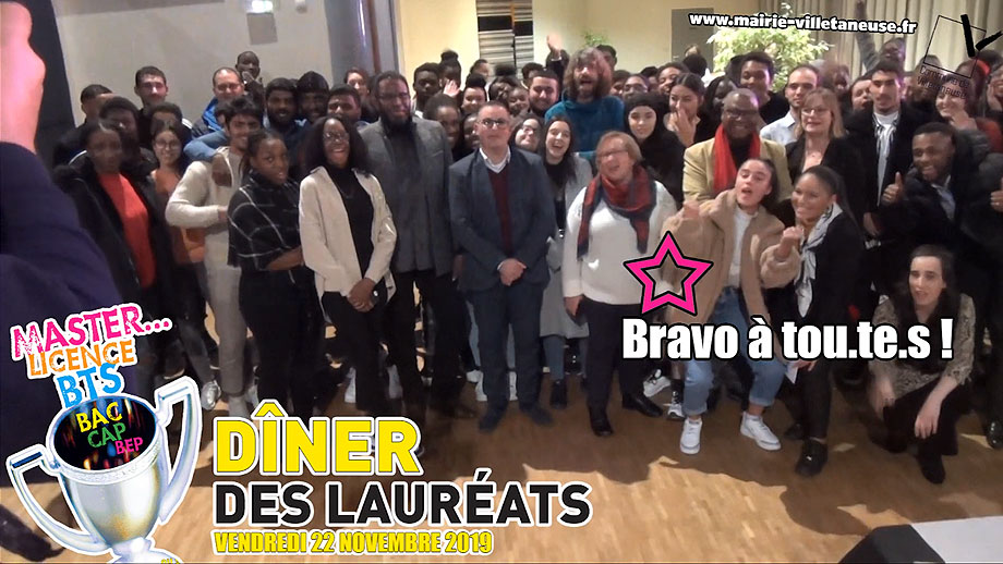 Dîner des lauréats : Bravo à tous !