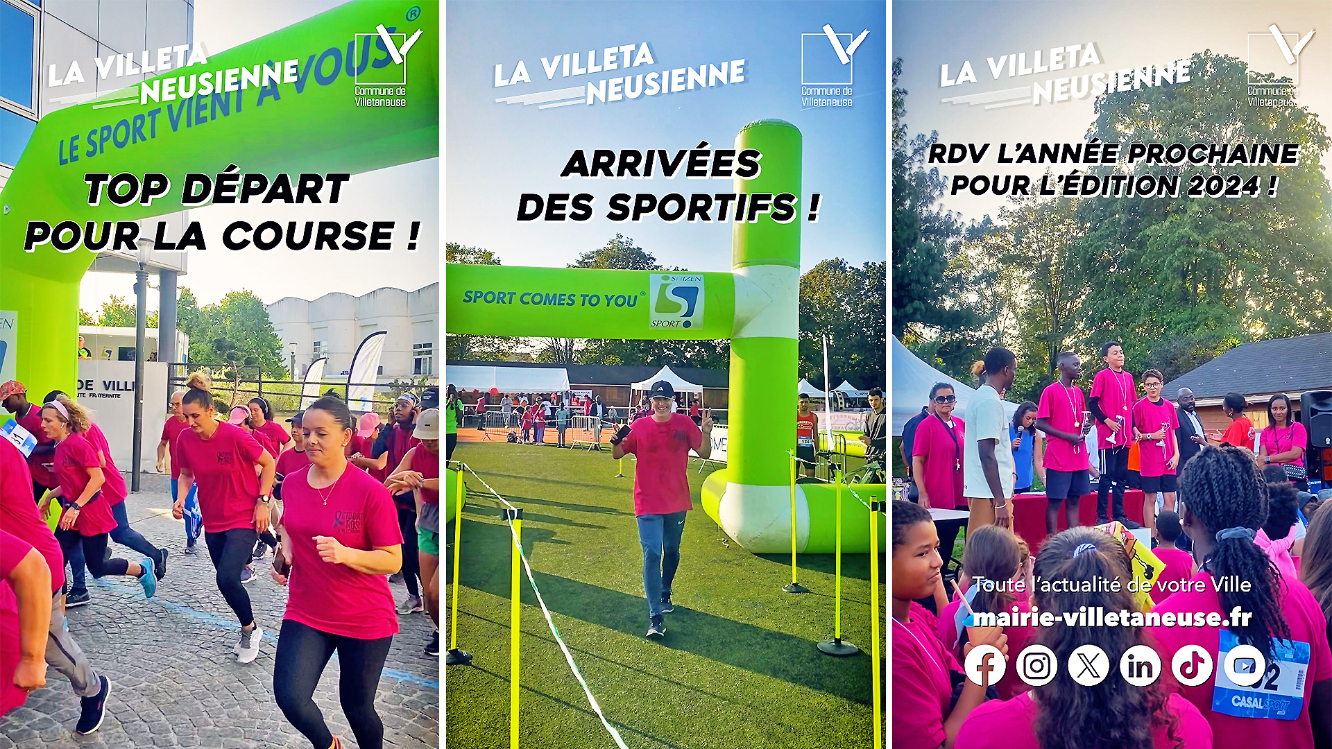 Course à pied "La Villetaneusienne" 2023 | Octobre rose