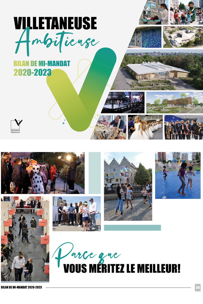 Livret Villetaneuse Ambitieuse | Bilan de mi-mandat 2020-2023
