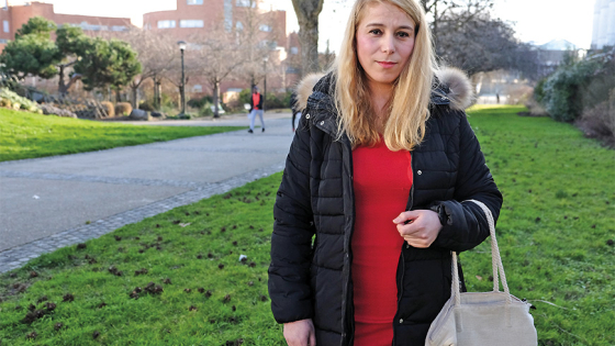 Avec le Secours Populaire