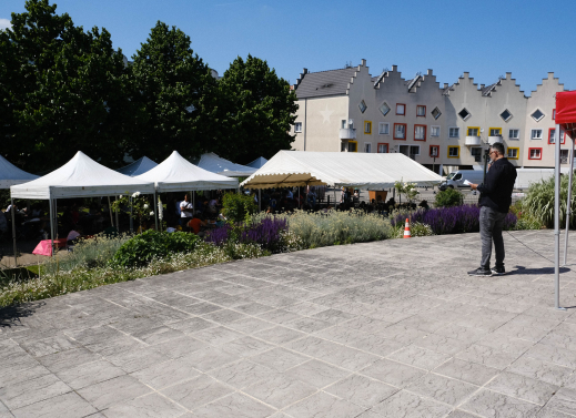 Dictée géante 2023 devant l'Hôtel de Ville