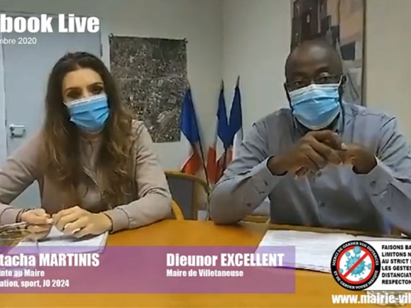 Facebook live : "On fait le point sur la crise sanitaire"