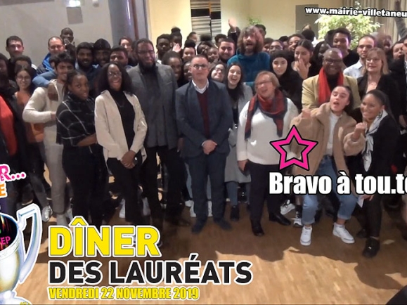 Dîner des lauréats : Bravo à tous !