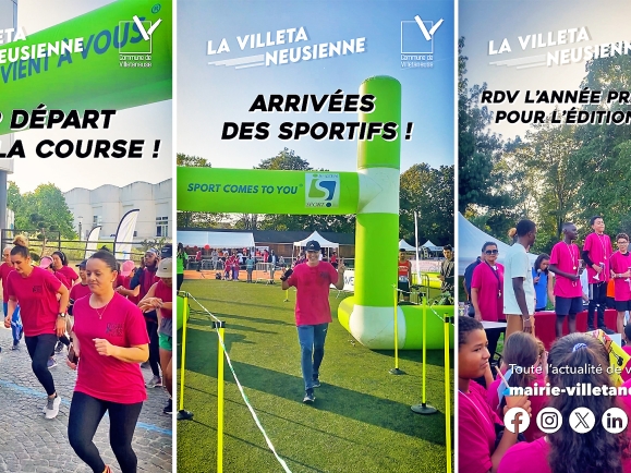 Course à pied "La Villetaneusienne" 2023 | Octobre rose
