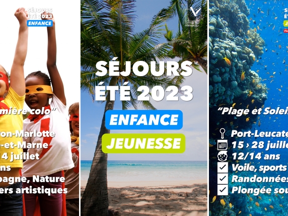 Séjours d'été 2023 Enfance et Jeunesse