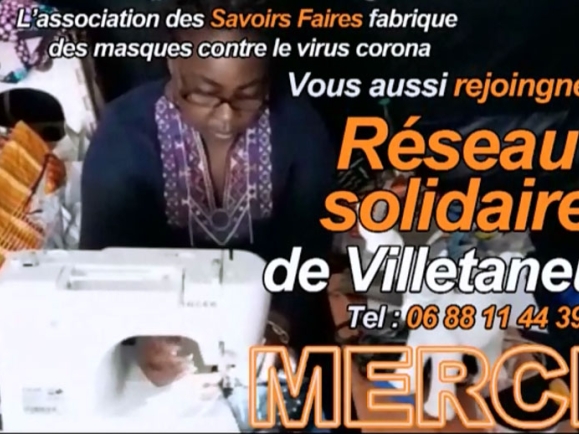 Vous pouvez produire des masques ? Rejoignez le réseau solidaire de Villetaneuse