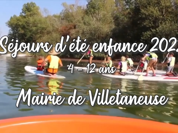 Séjours d'été Enfance 2022