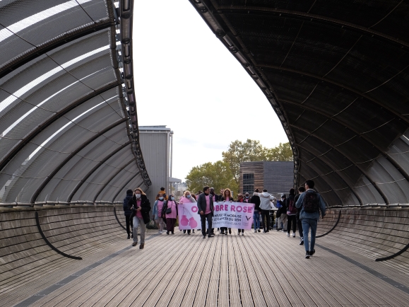 Marche rose : les Villetaneusiens mobilisés contre le cancer du sein