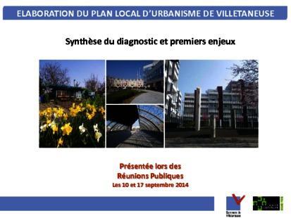 Elaboration du plan local d'urbanisme de Villetaneuse