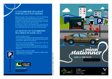 "Mieux stationner dans la zone bleue" dans le centre ville de Villetaneuse