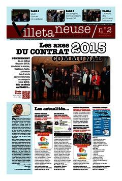 Villetaneuse informations N°2 - février 2015