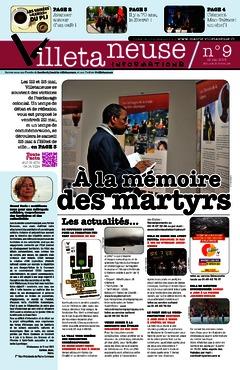 Villetaneuse informations N°9  du 19 mai 2015
