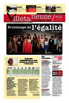 Villetaneuse informations N°52 du 10 mai 2017